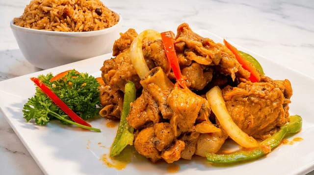 Stewed Turkey Creole.
