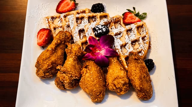 Chicken & Waffles.