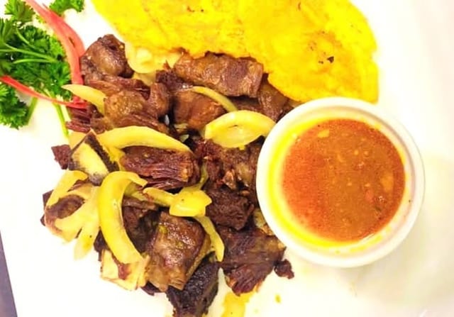 Caribe Fried Goat (Tasso Cabrit).