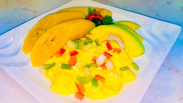 Eggs & Plantains.